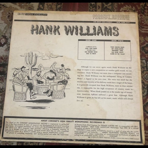 A Tribute to Hank Williams By “Slim” Boyd - Picture 2 of 4